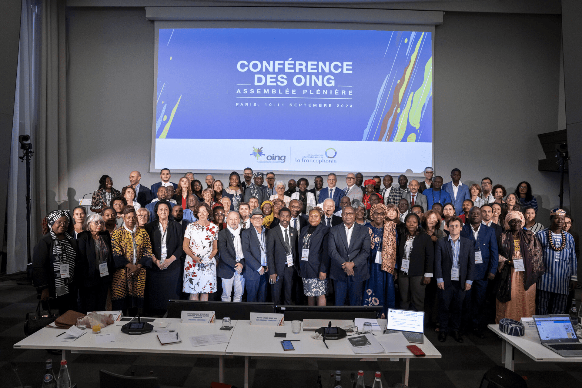 Déclaration finale de la XIIIe Conférence des OING, Paris, 10 septembre 2024