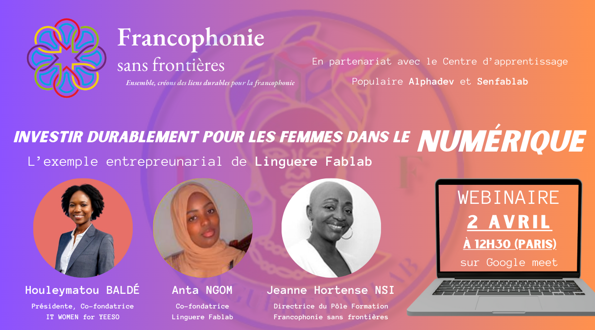 [Webinaire] Investir durablement pour les femmes dans le numérique