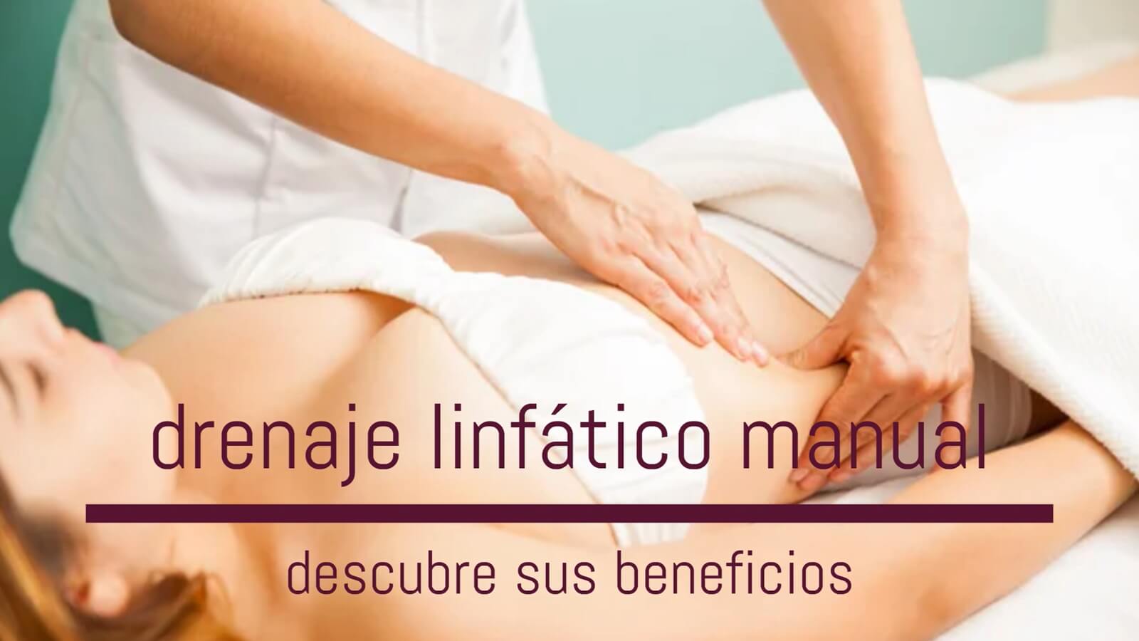 Masaje linfático precio sales