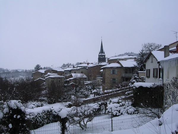 Néronde sous la neige