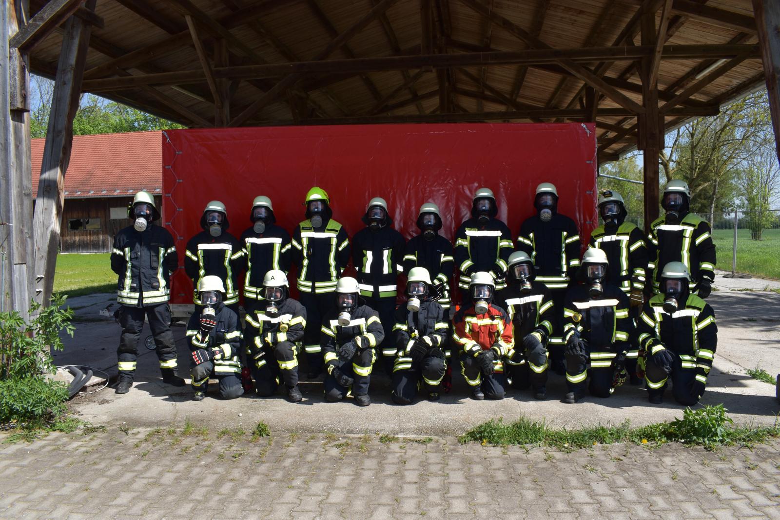 Auch das Tragen von Filtern gehört zur Ausbildung.