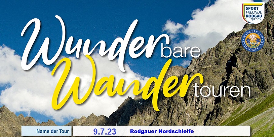 09.07.2023 WUNDERbare WANDERtouren Rodgauer Nordschleife