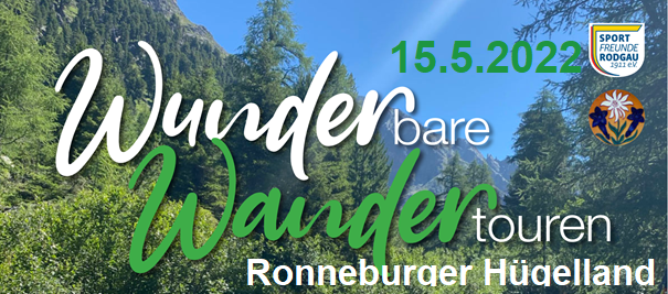 15.05.2022 WUNDERbareWANDERtouren - Ronneburger Hügelland