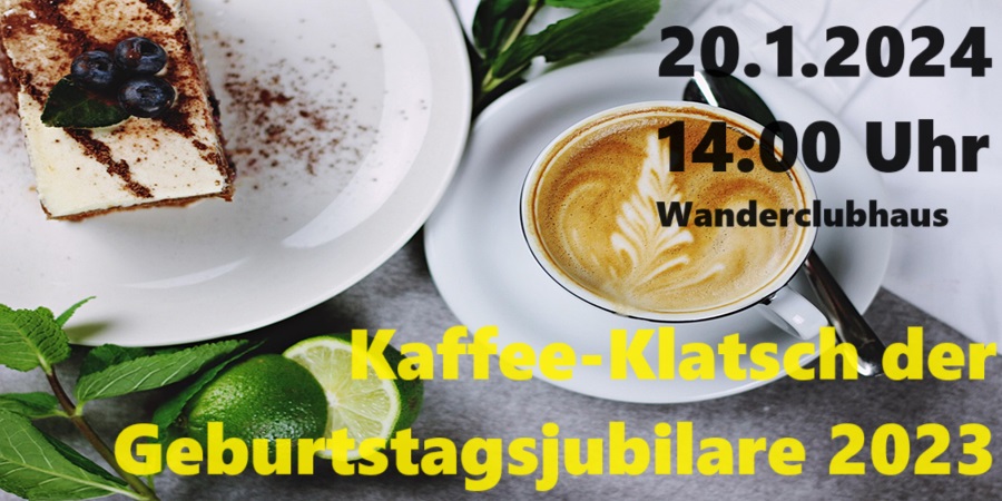 20.01.2024 Kaffee-Klatsch für unsere Geburtstagsjubilare 2023