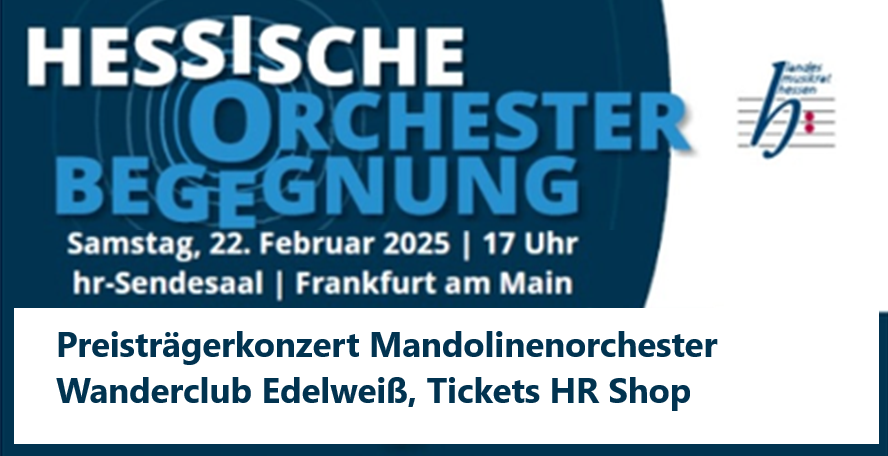 22.02.2025 Preisträgerkonzert Mandolinenorchester im HR Sendesaal