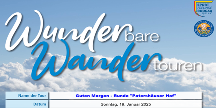 19.01.2025 Morgenrunde Patershäuser Hof