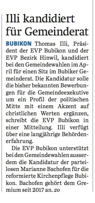 ZO vom 24. Januar 2018