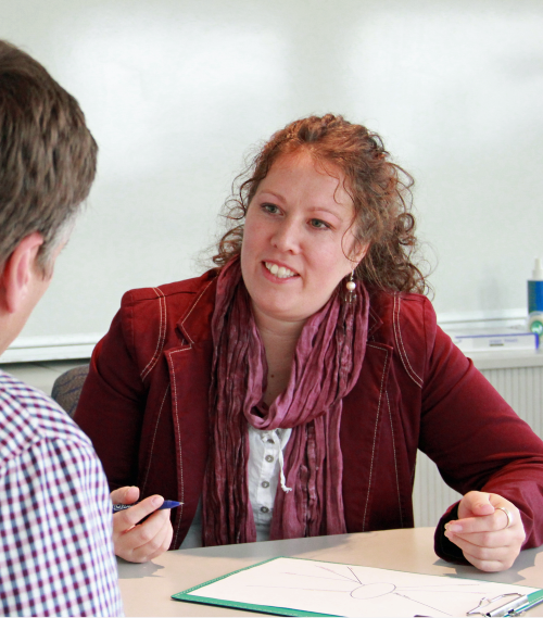 Mirjam Graf im Gespräch