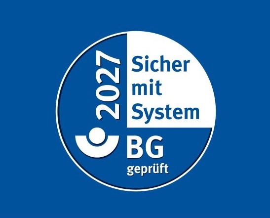 Gütesiegel „Sicher mit System“