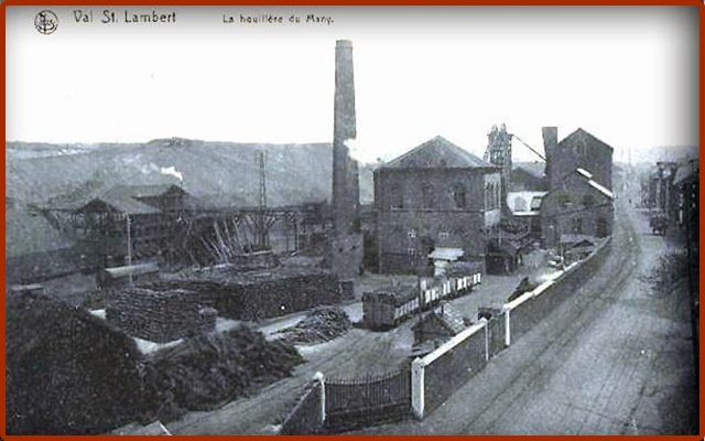 Seraing Val-St-Lambert charbonnage du Many 1912