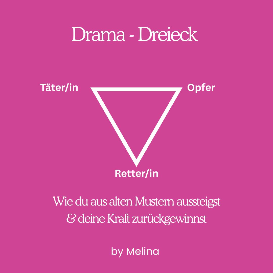 Vom Drama-Dreieck ins Power-Dreieck – Raus aus alten Mustern, rein in deine Kraft