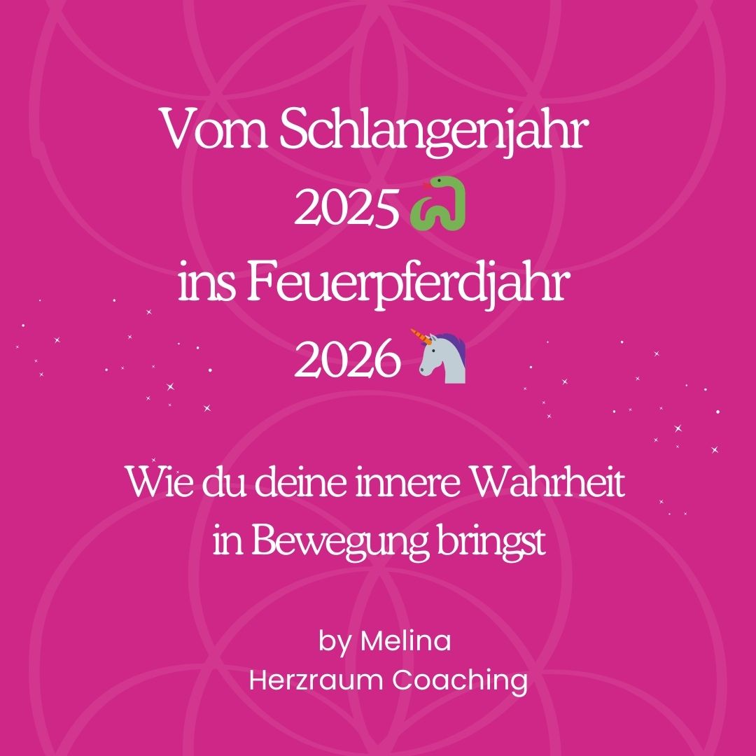 Vom Schlangenjahr 2025 ins Feuerpferdjahr 2026
