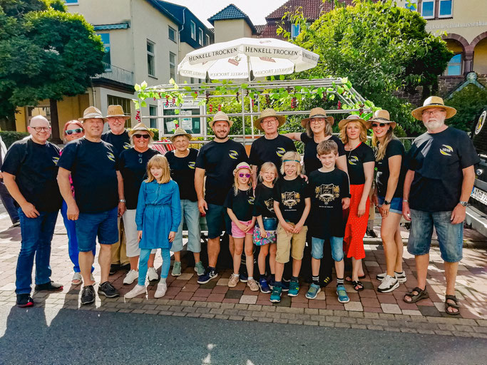 HHG präsentiert sich beim Viehmarktsumzug 2024