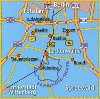 Gute Verkehrsanbindung an Berlin