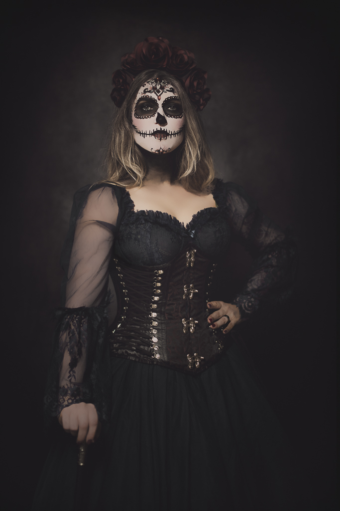 Dia de los muertos, Halloween, Thema fotoshoot, Themed photoshoot, portret, portrait, netherlands, noord brabant