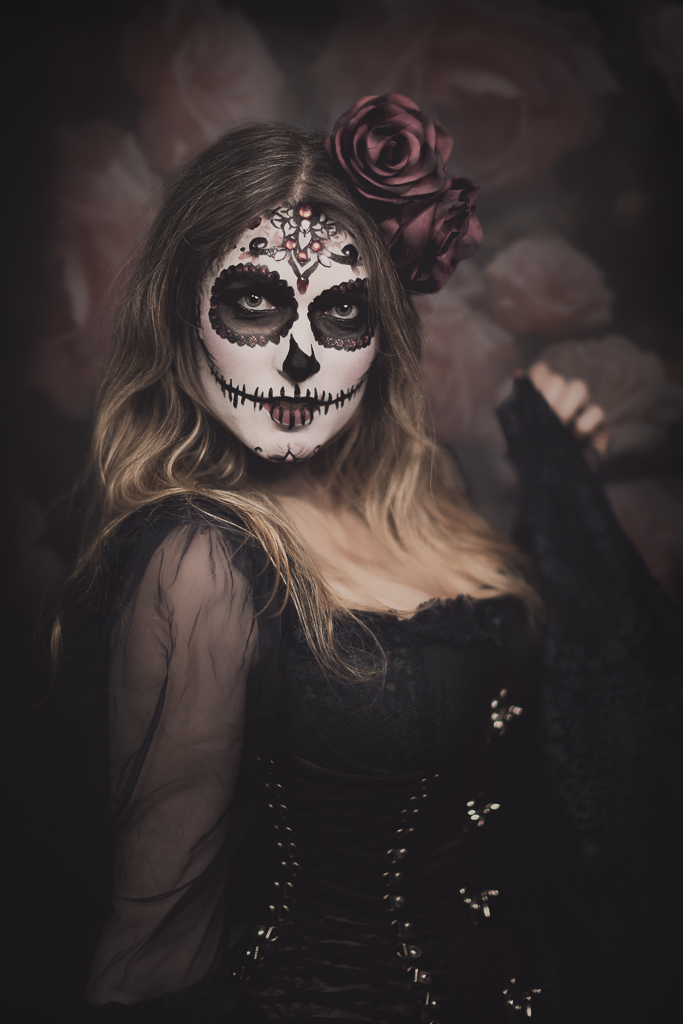 Dia de los muertos, Halloween, Thema fotoshoot, Themed photoshoot, portret, portrait, netherlands, noord brabant