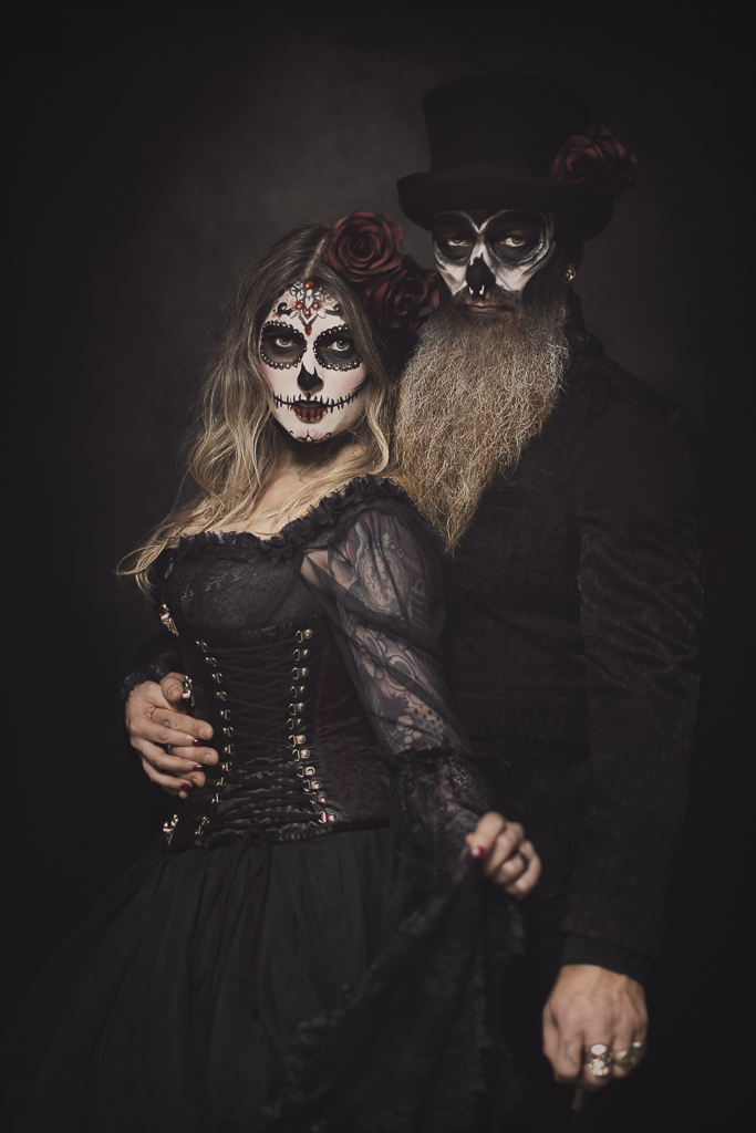 Dia de los muertos, Halloween, Thema fotoshoot, Themed photoshoot, portret, portrait, netherlands, noord brabant