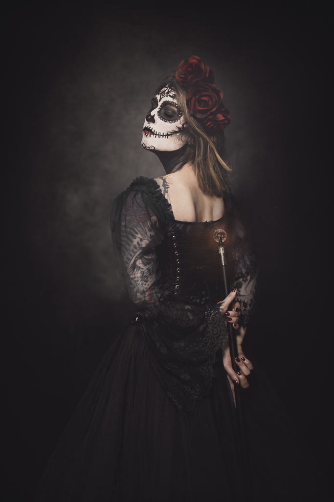 Dia de los muertos, Halloween, Thema fotoshoot, Themed photoshoot, portret, portrait, netherlands, noord brabant