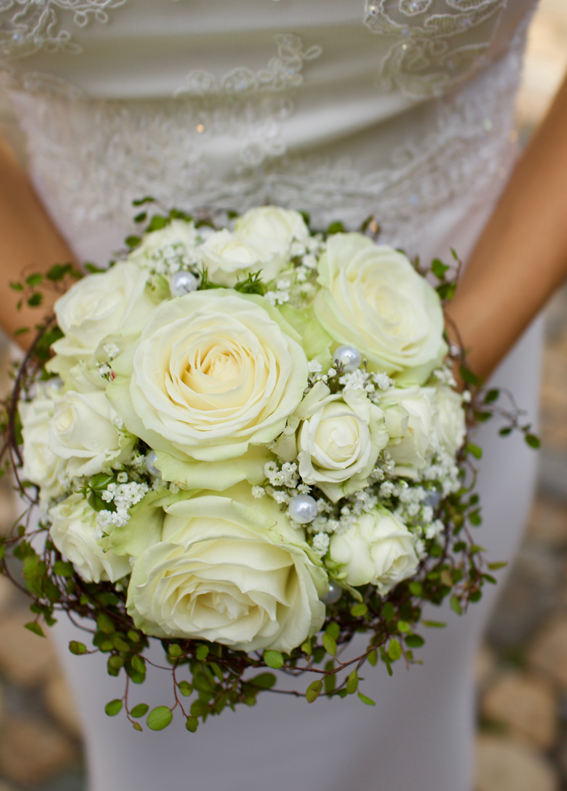 Hochzeit Blumen Weiss