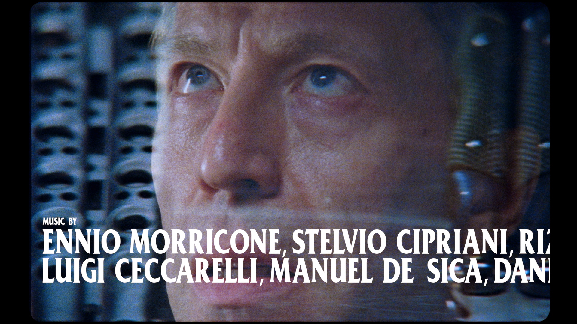 Ottaviano Blitch protagonista in La notte di Evelyn, regia Tommaso Ottomano — primo piano, character portrait, lead actor performer, horror film scene, cinematic close-up — 09