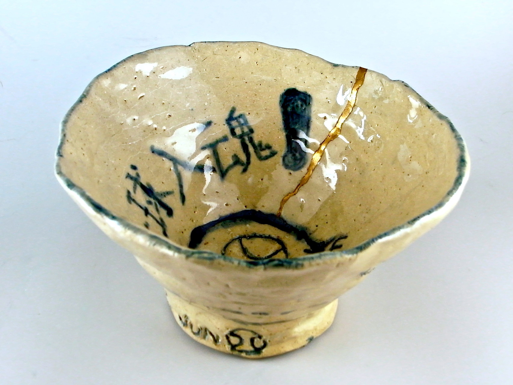 磨き金 / 青漆