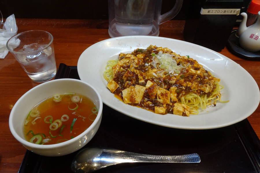 中嘉屋食堂 麺飯甜｜本格四川の仙台マーボー焼きそば【宮城・仙台ご当地グルメ】