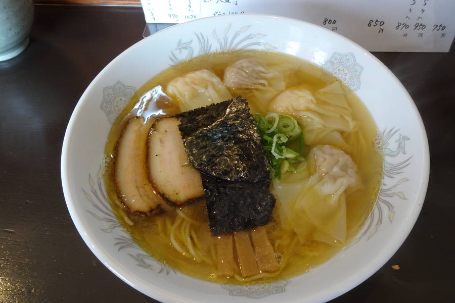 支那そばかつみ｜島根で最高レベルの評価を受けるラーメン店のワンタン麺【松江グルメ】