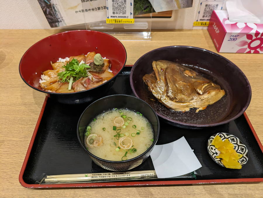 みなと食堂｜かのやカンパチがリーズナブルに味わえる漁協直営店【鹿児島グルメ】