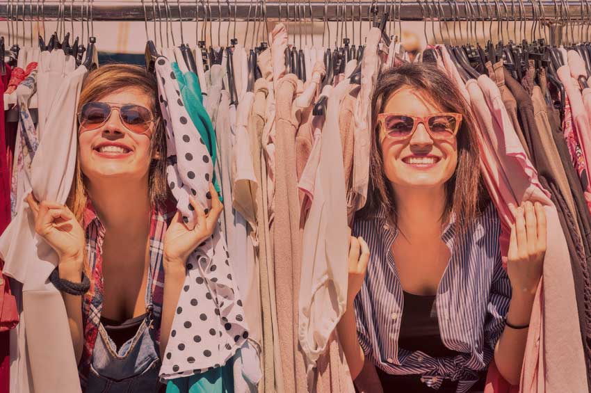 Personal Shopping und Stilberatung - Shoppingtour mit Freunden