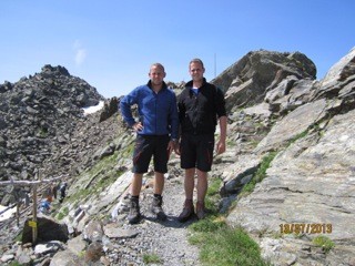 Michael und Andreas - Glungezerhütte