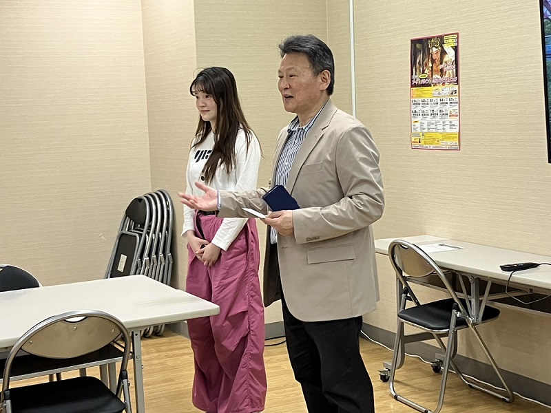 シンガーソングライター 高田由香さん来校