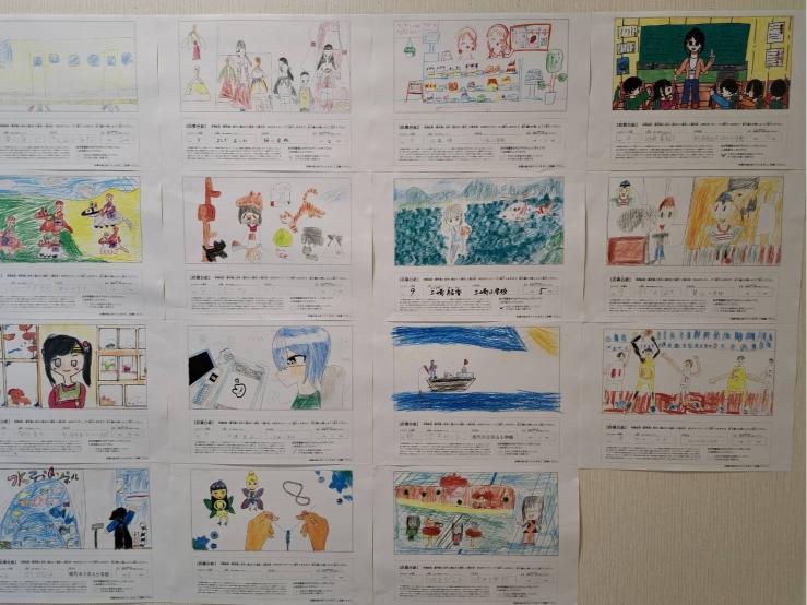  小学生のみんなの絵が新聞広告になる！