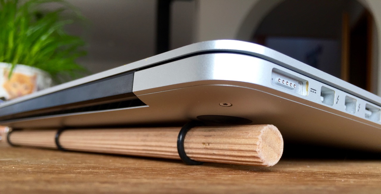 DIY Notebook Stand/Cooler Have a nice Geekend!