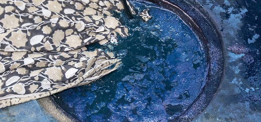 L'indigo ou la couleur bleue