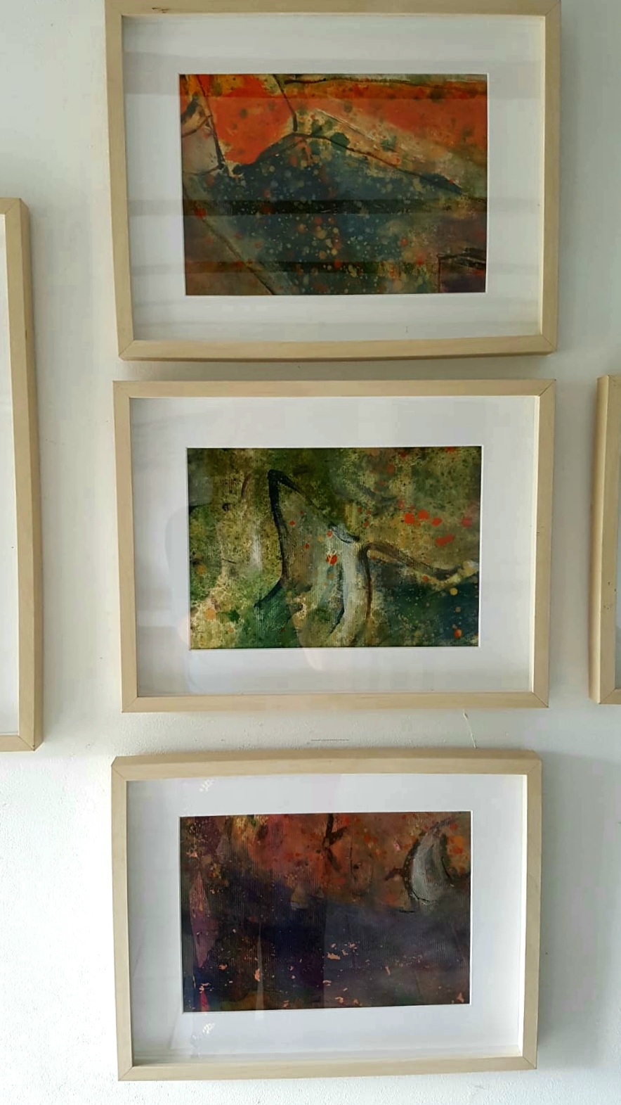 Paintings in peoples homes...