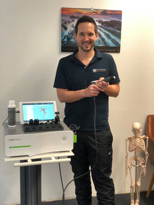 Stosswellentherapie buchbar bei Wellsana Basel Physiotherapie