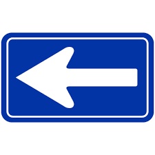 道路標識 「一方通行」