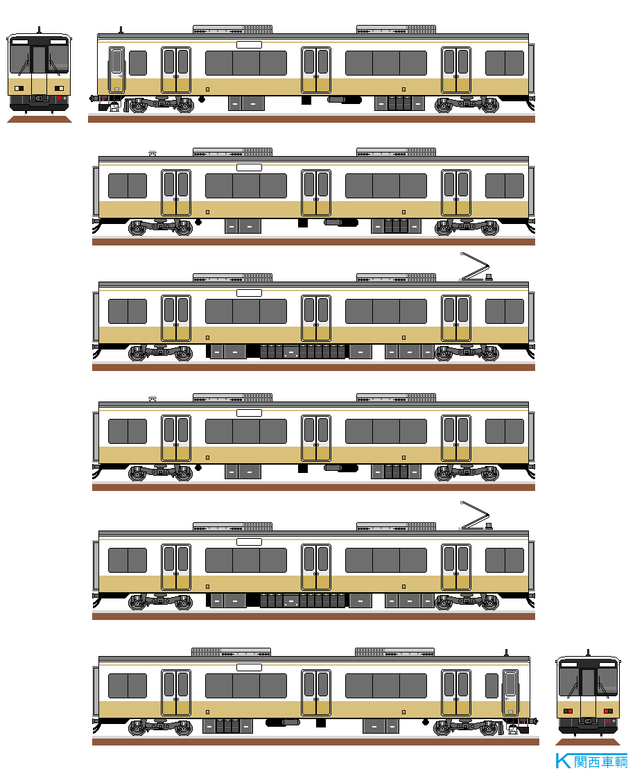 鉄道　電車形式図 私鉄電車形式図ちょっと追加 : ケシケシのきもち