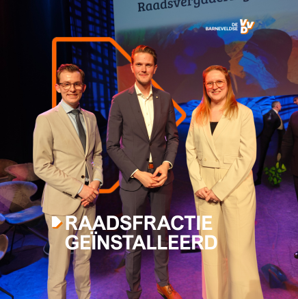 Raadsfractie geïnstalleerd!
