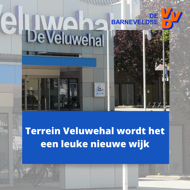 Terrein Veluwehal wordt een leuke nieuwe wijk