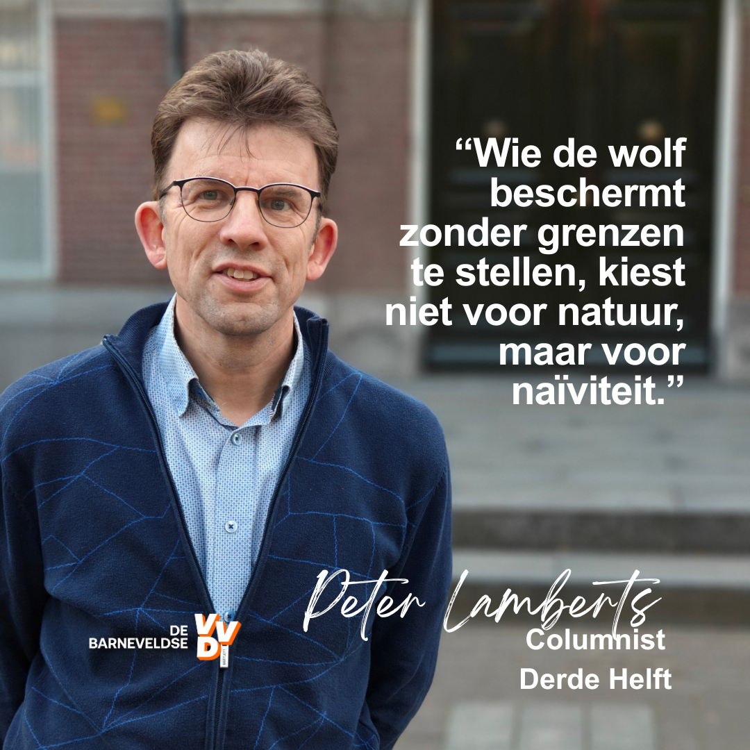 De wolf. Kies voor beheer. Niet naïviteit.