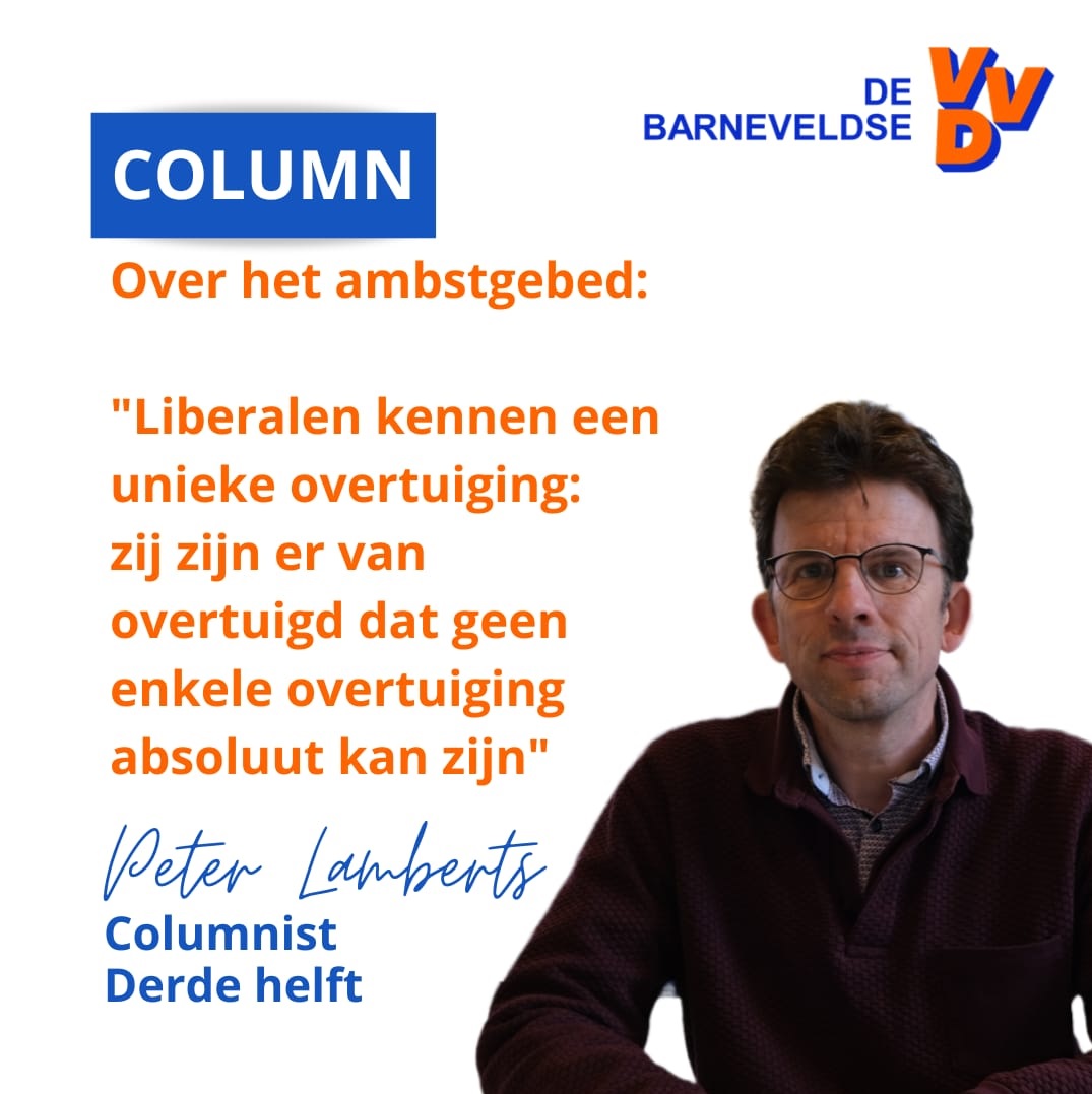 Het ambtsgebed – een korte column?