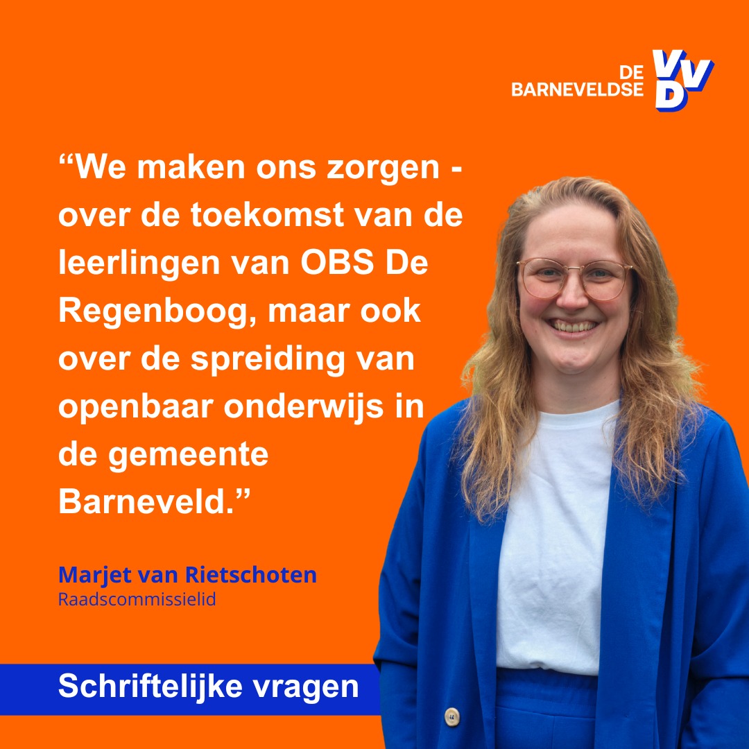 Zorgen over toekomst openbaar onderwijs in Barneveld bij sluiting OBS De Regenboog