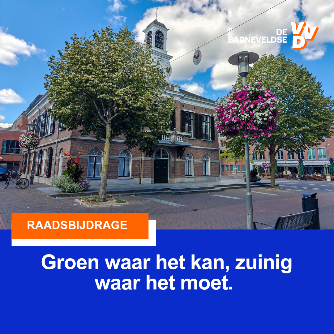 Groen waar het kan, zuinig waar het moet: VVD kritisch op €630.000 voor 333 bomen