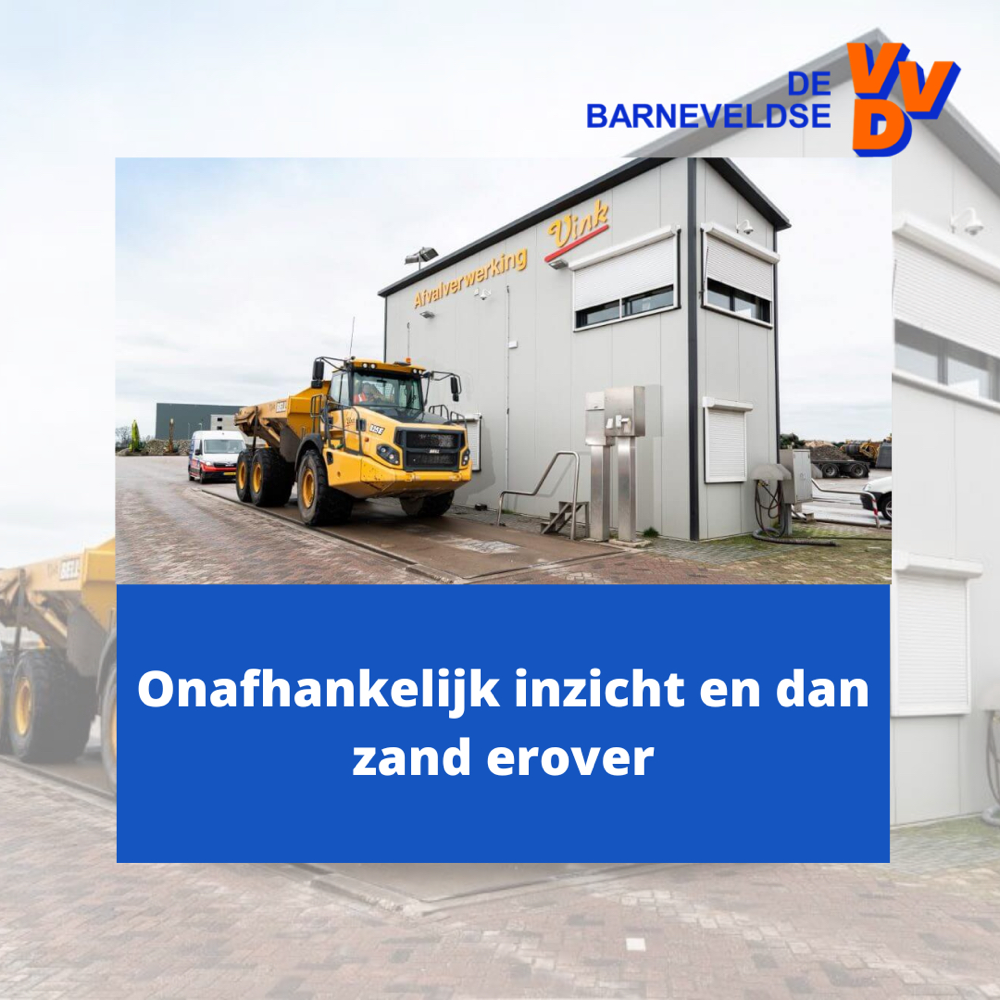 Onafhankelijk inzicht en dan zand er over