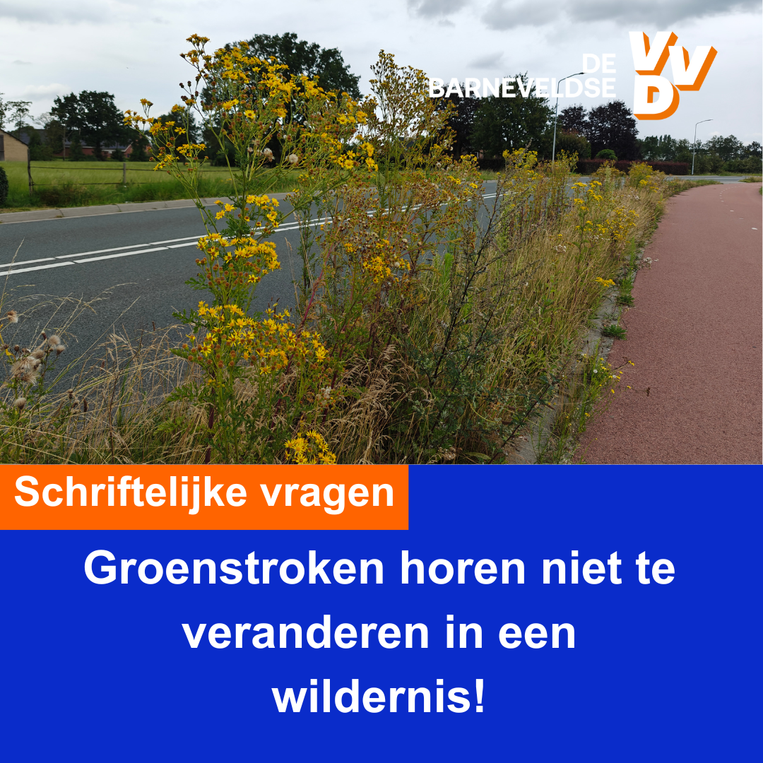 Groenstroken horen niet te veranderen in een wildernis!