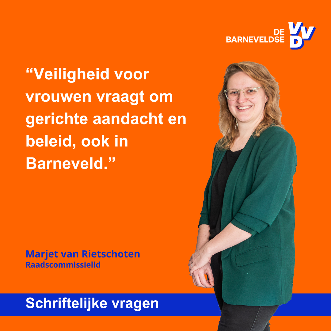Iedereen moet zich veilig voelen in Barneveld - ook vrouwen