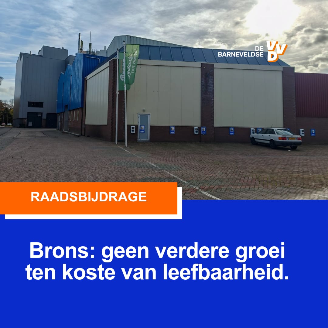 Brons: geen verdere groei ten koste van de leefbaarheid.