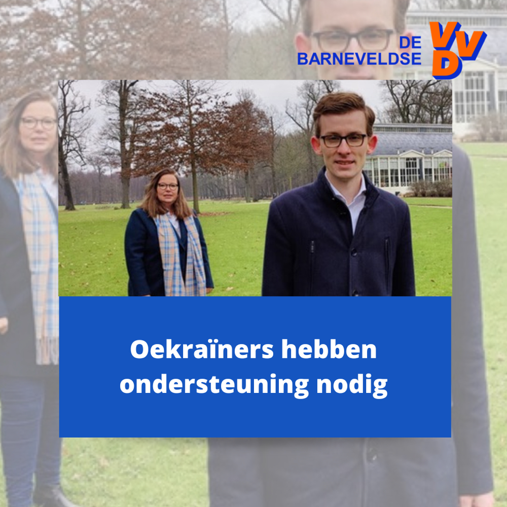 Oekraïeners hebben ondersteuning nodig