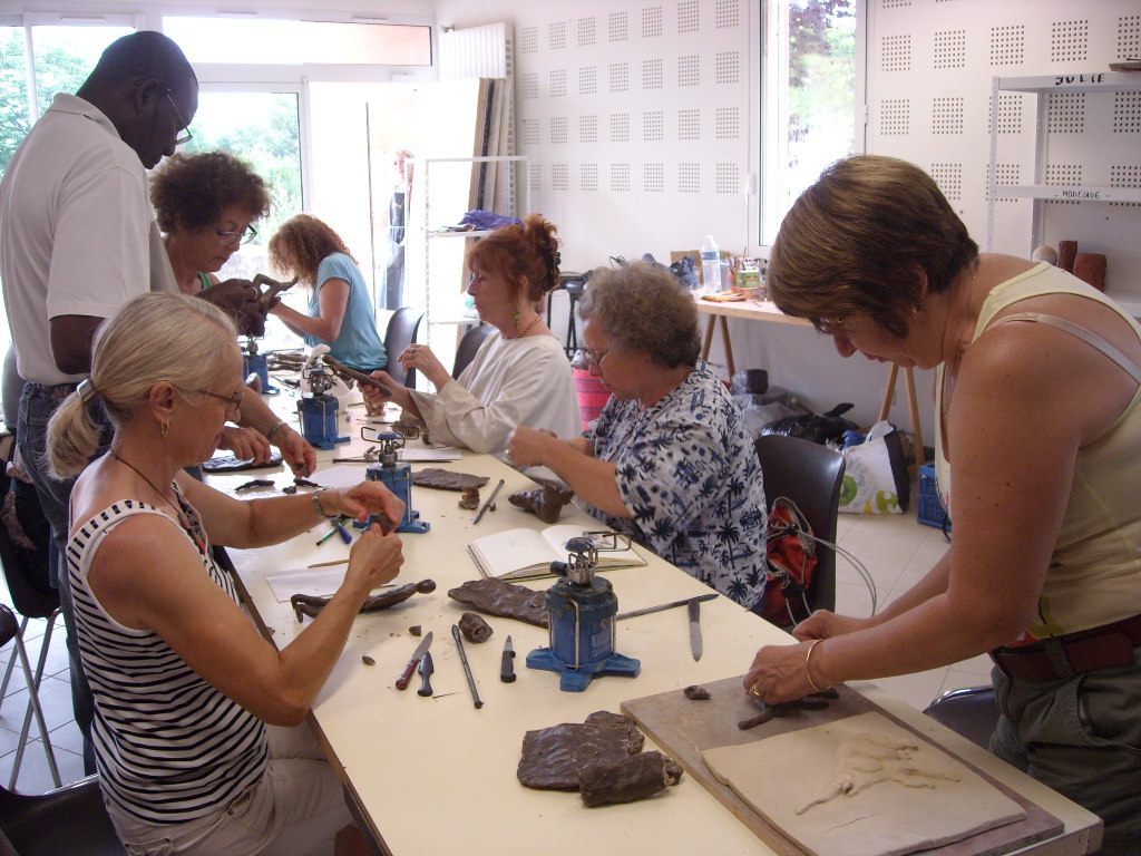 2015 - 32 St Martin - Campagn'Art - Atelier, technique du bronze à la cire perdue